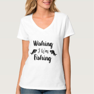 Jag fiskade ett roligt citat T-Shirt
