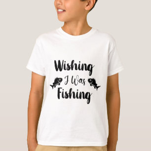 Jag fiskade ett roligt citat T-Shirt