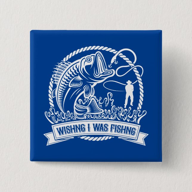 Jag fiskade knapp (Framsida)