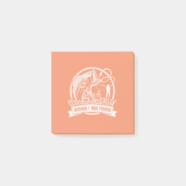 Jag fiskade post-it block (Framsida)