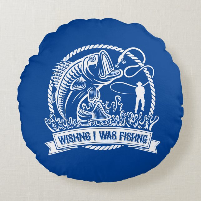 Jag fiskade rund kudde (Framsidan)