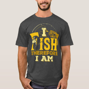Jag fiskar därför fiskare lustigt t shirt