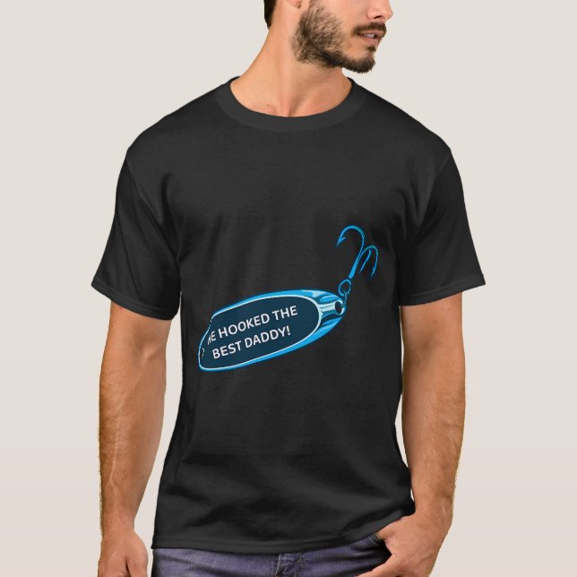 Jag fiskar efter mal allt är bete t shirt (Framsida)