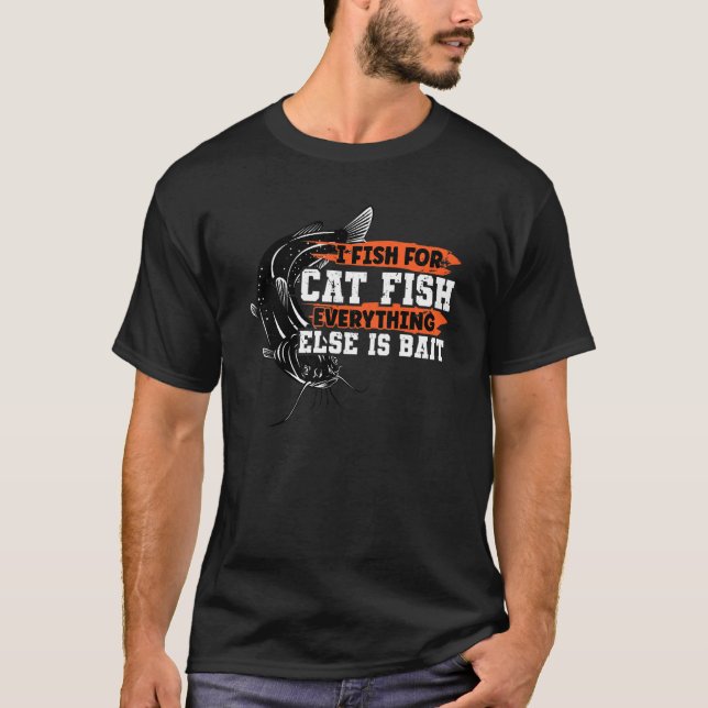 Jag Fiskar Efter Mal Övriga Är Agn Mal T Shirt (Framsida)