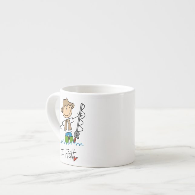 Jag fiskar espressomugg (Framsida vänster)