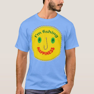 Jag fiskar lycka t shirt