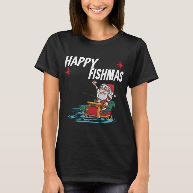 Jag fiskar så jag inte kväver människor t-shirt -  (Framsida)