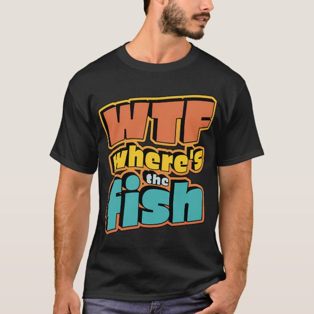 Jag fiskar så jag inte stryper människor som fiska t shirt (Framsida)