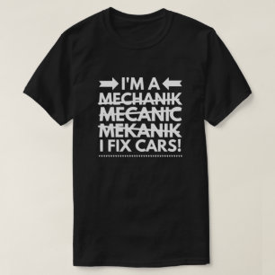 Jag fixar bilar t-shirt