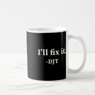 Jag fixar det' Trump 2024 Vinst Seger Vinnare Trum Kaffemugg