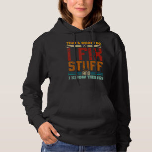 Jag fixar Saker och jag vet Sak att det är vad jag T Shirt