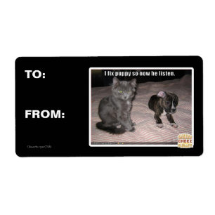 Jag fixar valpen fraktsedel