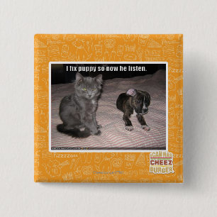 Jag fixar valpen knapp