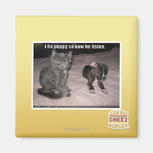 Jag fixar valpen magnet