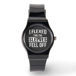 Jag Flexade Och Ärmarna Föll Av Armbandsur