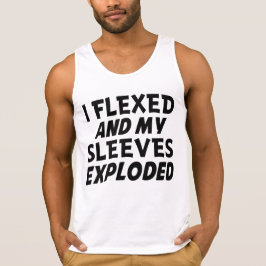 Jag Flexed och mina Sleever exploderade Funny Mana Tröja