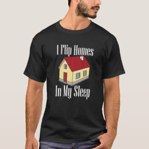 Jag flippar hem i mitt viloläge t shirt