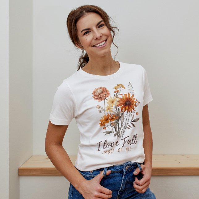 Jag flödar mest, hösten Vibes Shirt, Fall T Shirt (Skapare uppladdad)