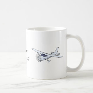 Jag flög den cessna 172 muggen kaffemugg