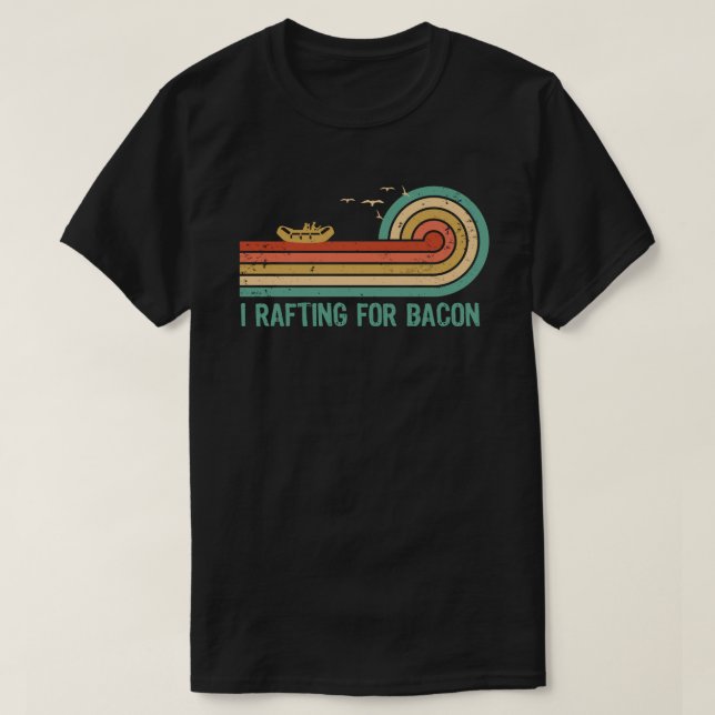 Jag flottar för bacon t shirt (Design framsida)