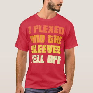 Jag flydde från Bodybuilding och Sleeverna sjönk f T Shirt