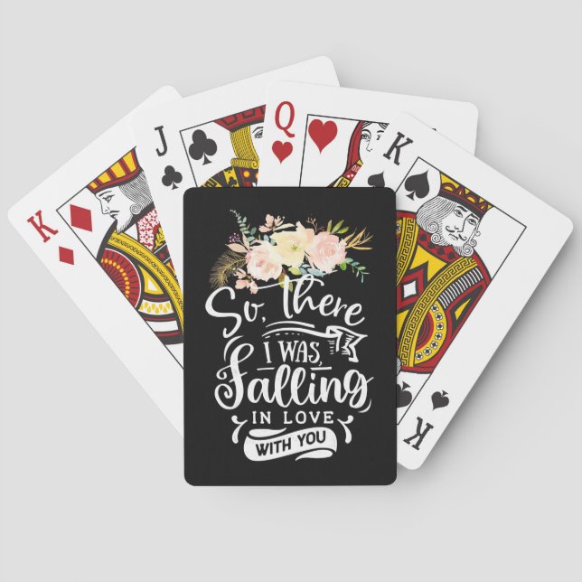 Jag flydde i Kärlek med dig Casinokort (Baksidan)