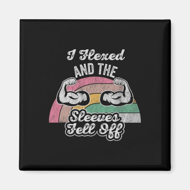 Jag flydde och Sleeverna föll av Magnet (Framsidan)