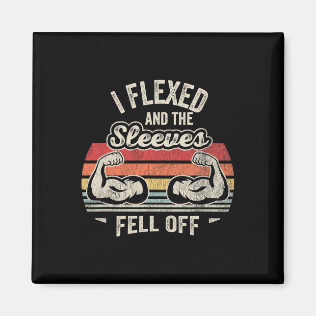 Jag flydde och Sleeverna föll av musklerna Magnet (Framsidan)