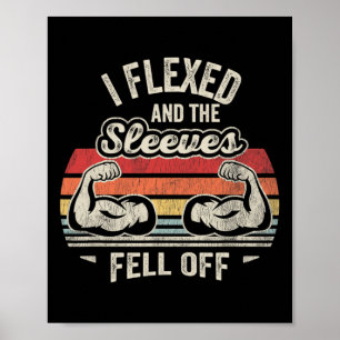 Jag flydde och Sleeverna föll av musklerna Poster