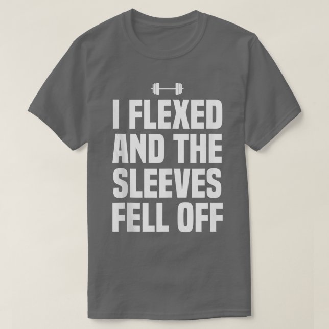 Jag flydde och Sleeverna föll bort från den konsti T Shirt (Design framsida)