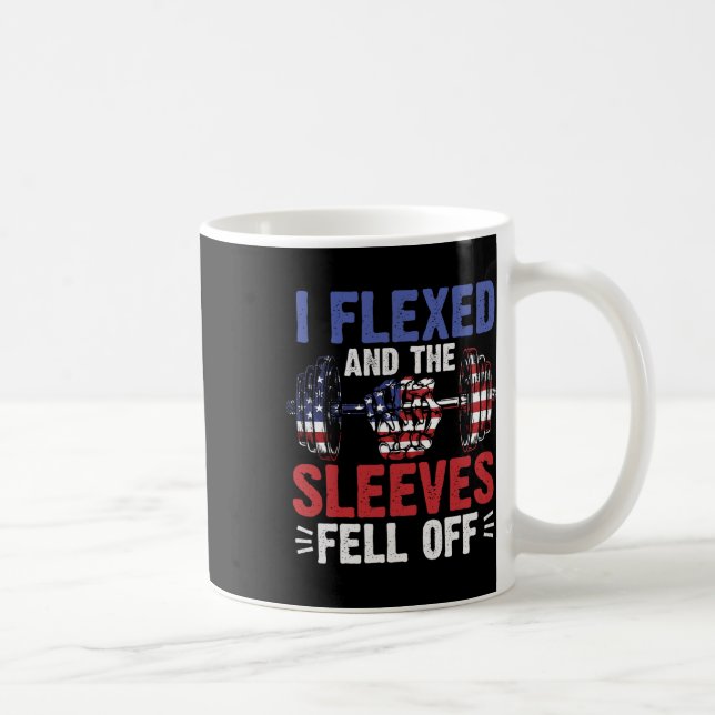 Jag flydde och Sleeverna föll bort från Manar Fitn Kaffemugg (Höger)