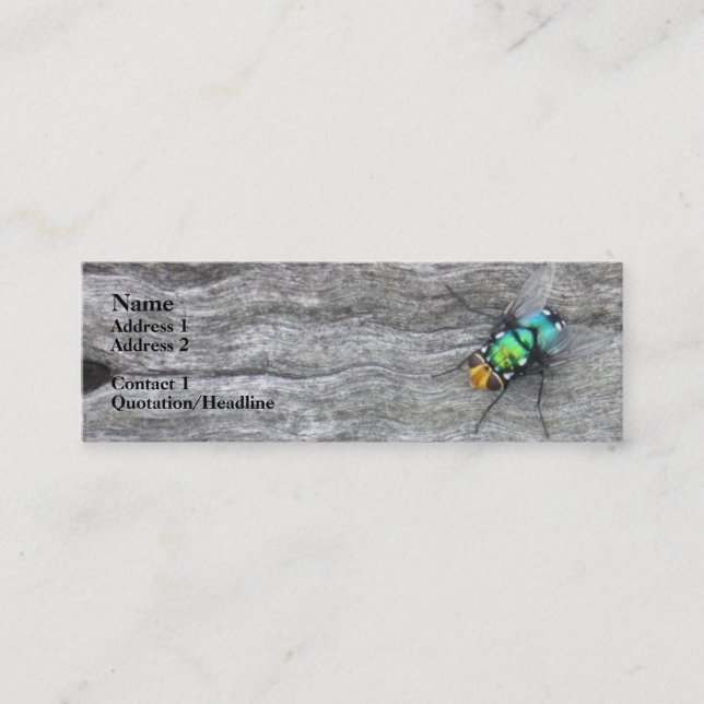 jag flyger mini visitkort (Framsida)