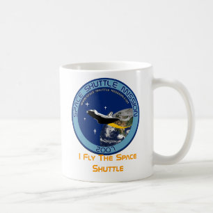 Jag flyger rymdfärjamuggen kaffemugg
