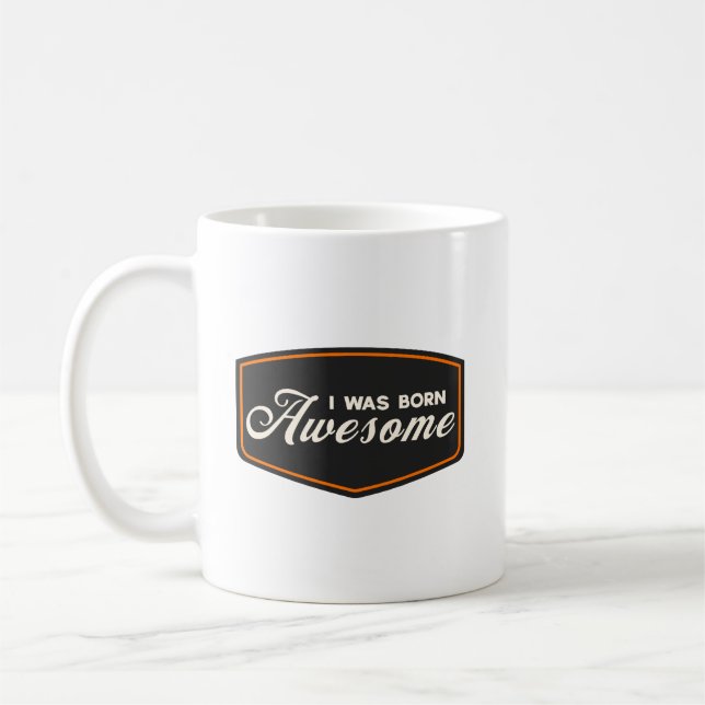Jag Föddes Fantastisk Kaffemugg (Vänster)