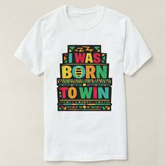 Jag Föddes För Att Segra Retro Citat Konst T Shirt