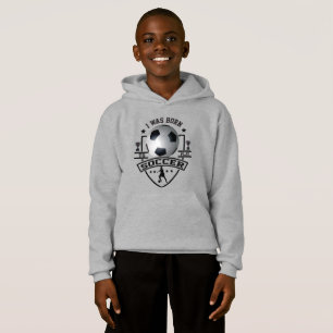 Jag föddes för att spela fotboll t shirt