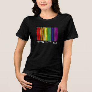 Jag föddes på ett tvåsidigt sätt t-shirt