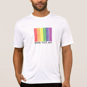 Jag föddes på två sidor t-shirt