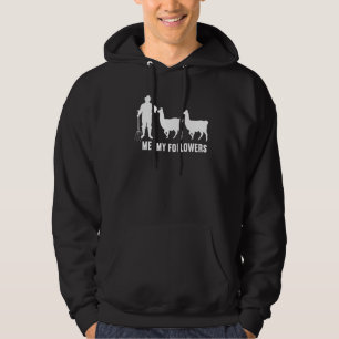 Jag följer Alaca Llama Alpacas Alpaca Alpaca Hoodie
