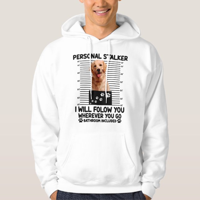 Jag följer dig vart som helst hoodie (Framsida)