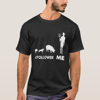 Jag följer efter Gris jordbrukare i Underbara Gris T Shirt
