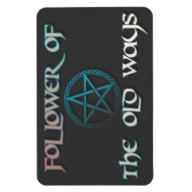 "Jag följer gamla vägar", flexibel magnet