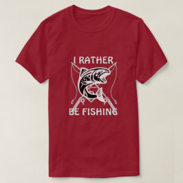 JAG FÖREDRAR ATT FISKA T SHIRT