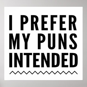 Jag föredrar att mina punkter är tänkta poster