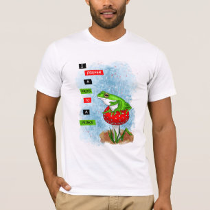 Jag föredrar en frys framför en prins   Grovverk T Shirt