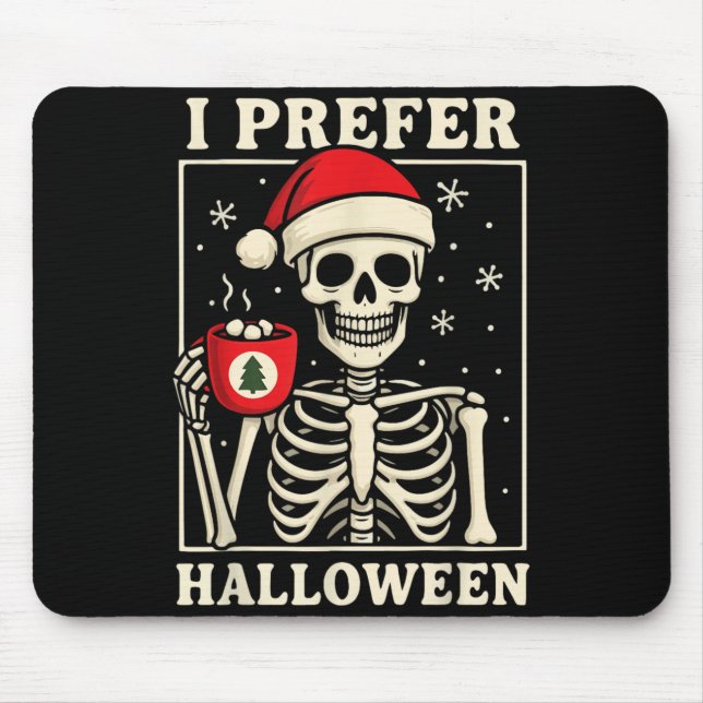 Jag föredrar Halloween Musmatta (Framsidan)