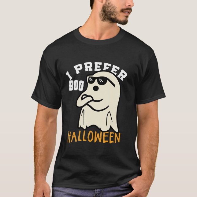 Jag föredrar Halloween-ynkliga matchande familjerä T Shirt (Framsida)