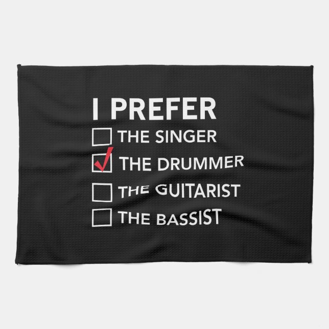 Jag föredrar… handelsresanden kökshandduk (Horisontell)