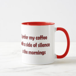 Jag föredrar mitt kaffe mugg