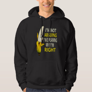 Jag förklarar inte varför jag är Höger Hoodie